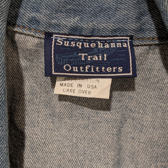 Women's Denim Vest Susquehanna Trail Outfitters - Picture 4 of 5